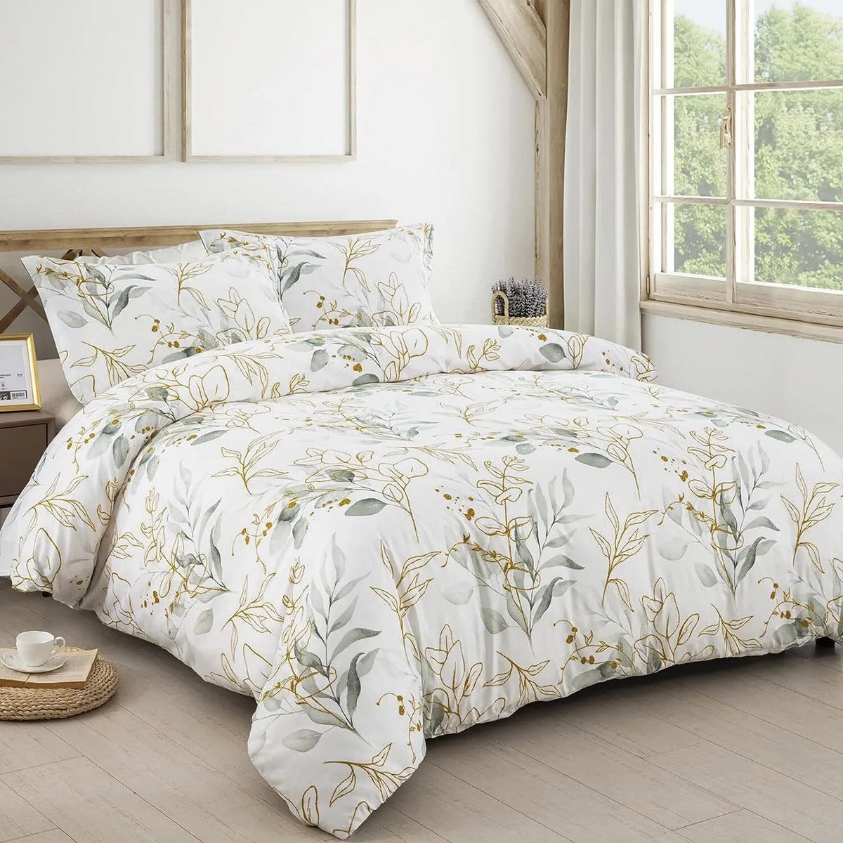 Whisper Nordic Eden Quilt / Doona / Duvet Cover set