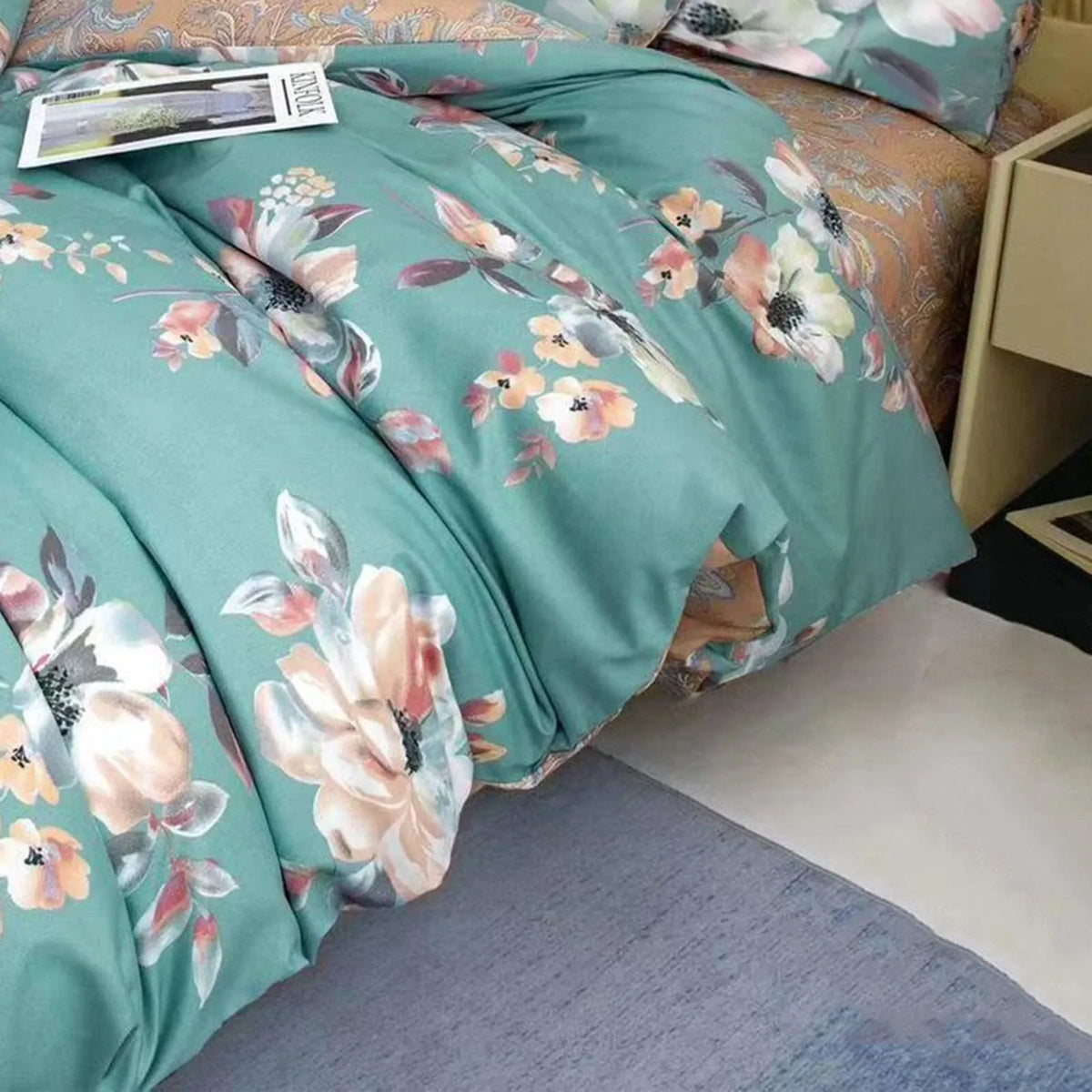 Stripe Riviera Eden Quilt / Doona / Duvet Cover set