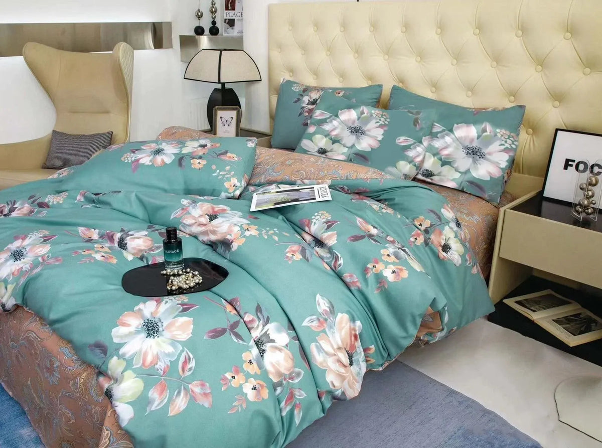 Stripe Riviera Eden Quilt / Doona / Duvet Cover set