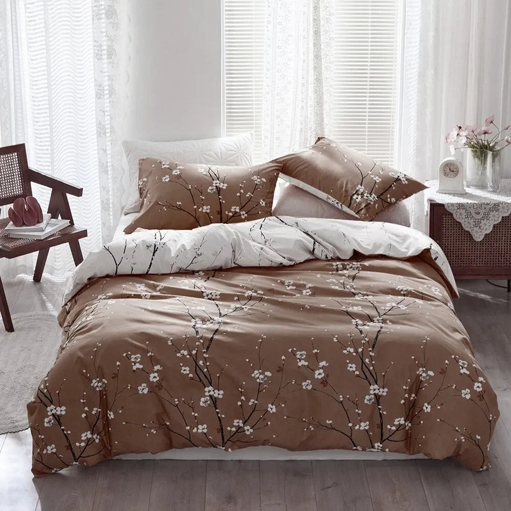Stripe Aveline Willow Quilt / Doona / Duvet Cover set