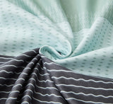 Stripe Bellagio Serenity Quilt / Doona / Duvet Cover set