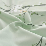 Green Alpine Botanical Quilt / Doona / Duvet Cover set