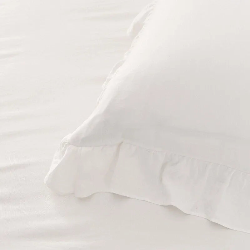 Multi Ruffled Celeste Charm Quilt / Doona / Duvet Cover set