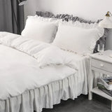 Multi Ruffled Celeste Charm Quilt / Doona / Duvet Cover set