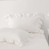Multi Ruffled Celeste Charm Quilt / Doona / Duvet Cover set