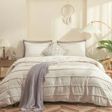 Stripes Sylvie Heritage Quilt / Doona / Duvet Cover set