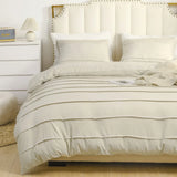 Stripes Sylvie Heritage Quilt / Doona / Duvet Cover set