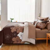 Butterfly Lisbon Botanical Quilt / Doona / Duvet Cover set