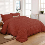 Caramel Siena Dahlia Quilt / Doona / Duvet Cover set