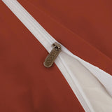 Caramel Siena Dahlia Quilt / Doona / Duvet Cover set