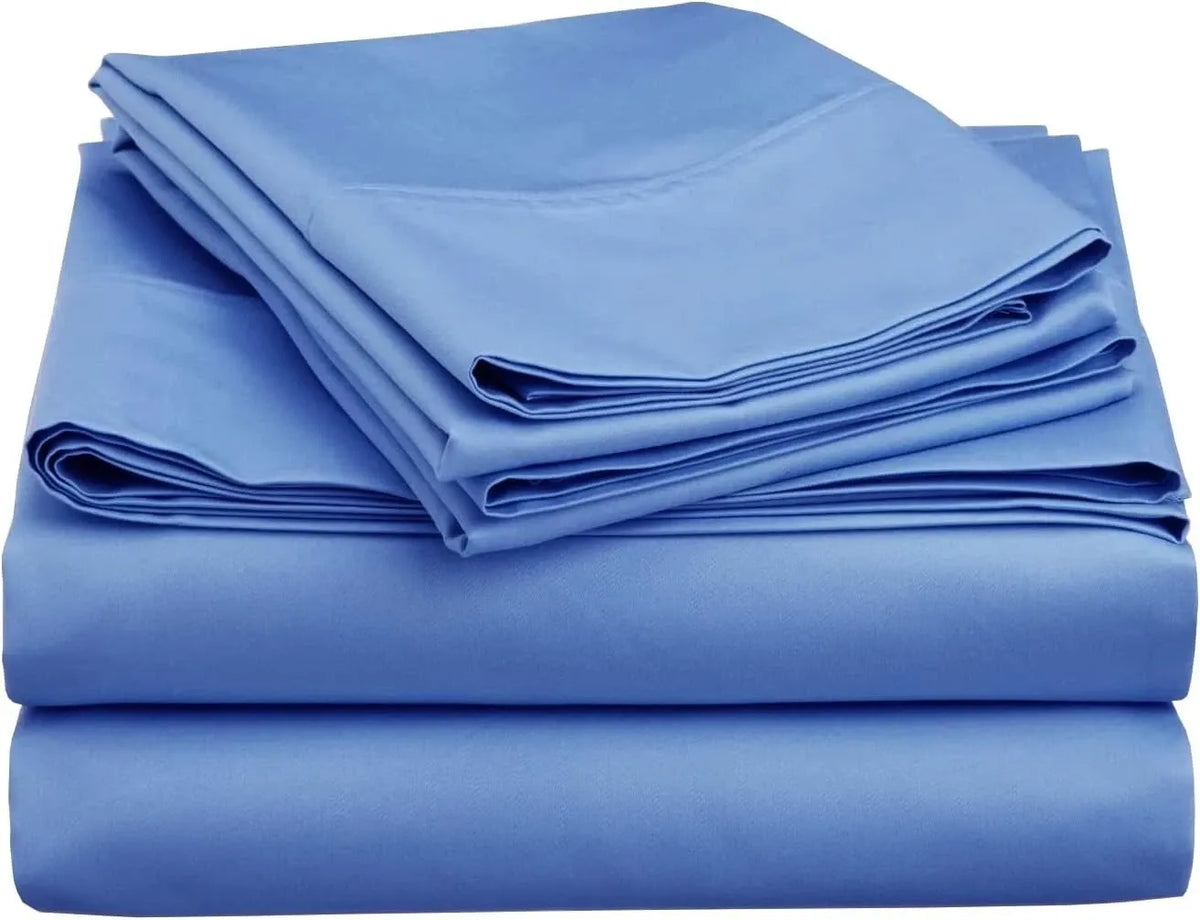 100% Cotton Navy Blue Maribel Dahlia Quilt / Doona / Duvet Cover set