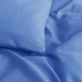 100% Cotton Navy Blue Maribel Dahlia Quilt / Doona / Duvet Cover set