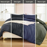 Bloomscape Venetian Leaf Quilt / Doona / Duvet Cover set