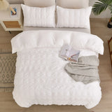 White Montreux Paisley Quilt / Doona / Duvet Cover set