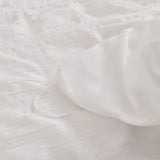 White Montreux Paisley Quilt / Doona / Duvet Cover set