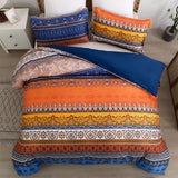 Stripe Aveline Marigold Quilt / Doona / Duvet Cover set