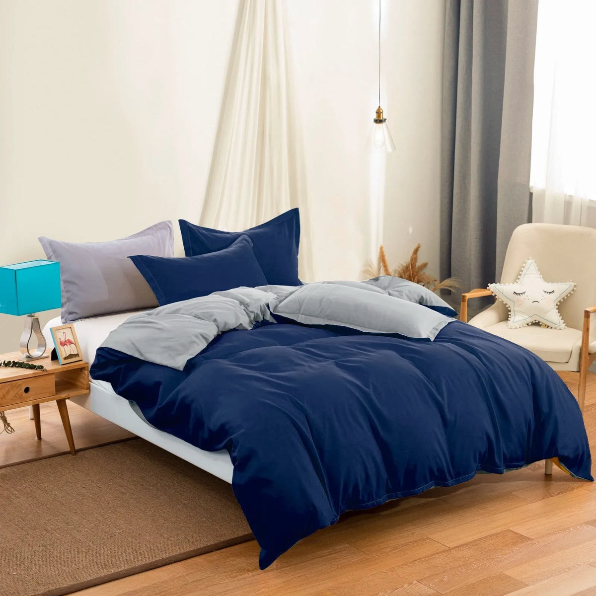 Stripe Mireille Elegance Quilt / Doona / Duvet Cover set
