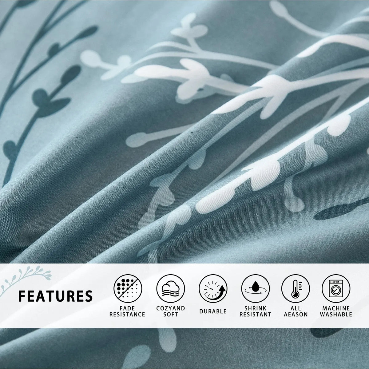 Bloom Sylvie Charm Quilt / Doona / Duvet Cover set