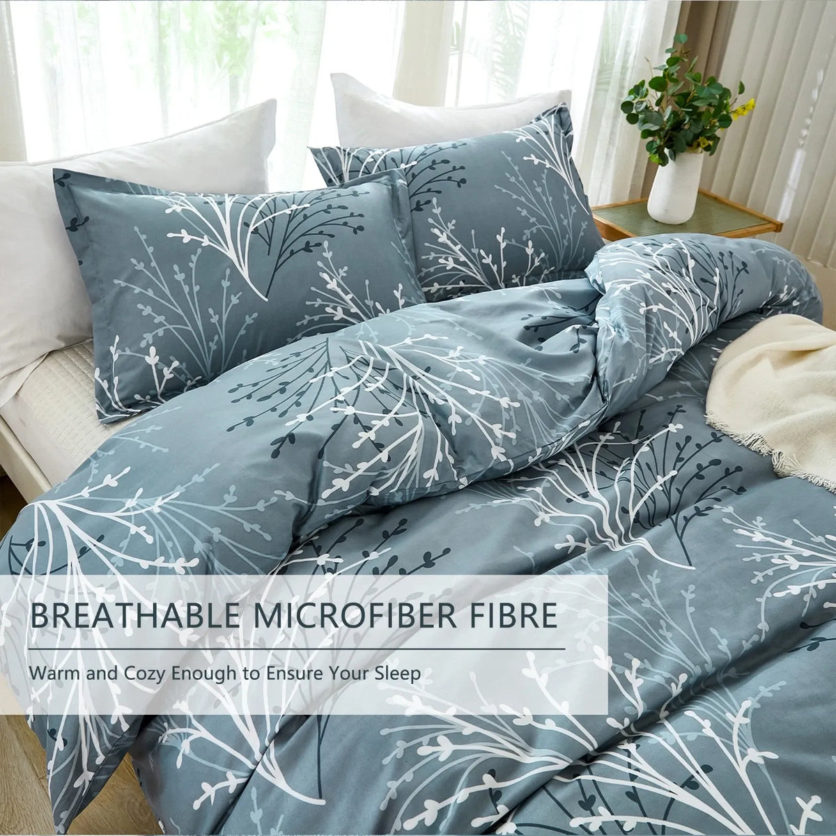 Bloom Sylvie Charm Quilt / Doona / Duvet Cover set