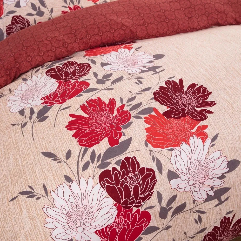 Butterfly Lombardy Botanical Quilt / Doona / Duvet Cover set