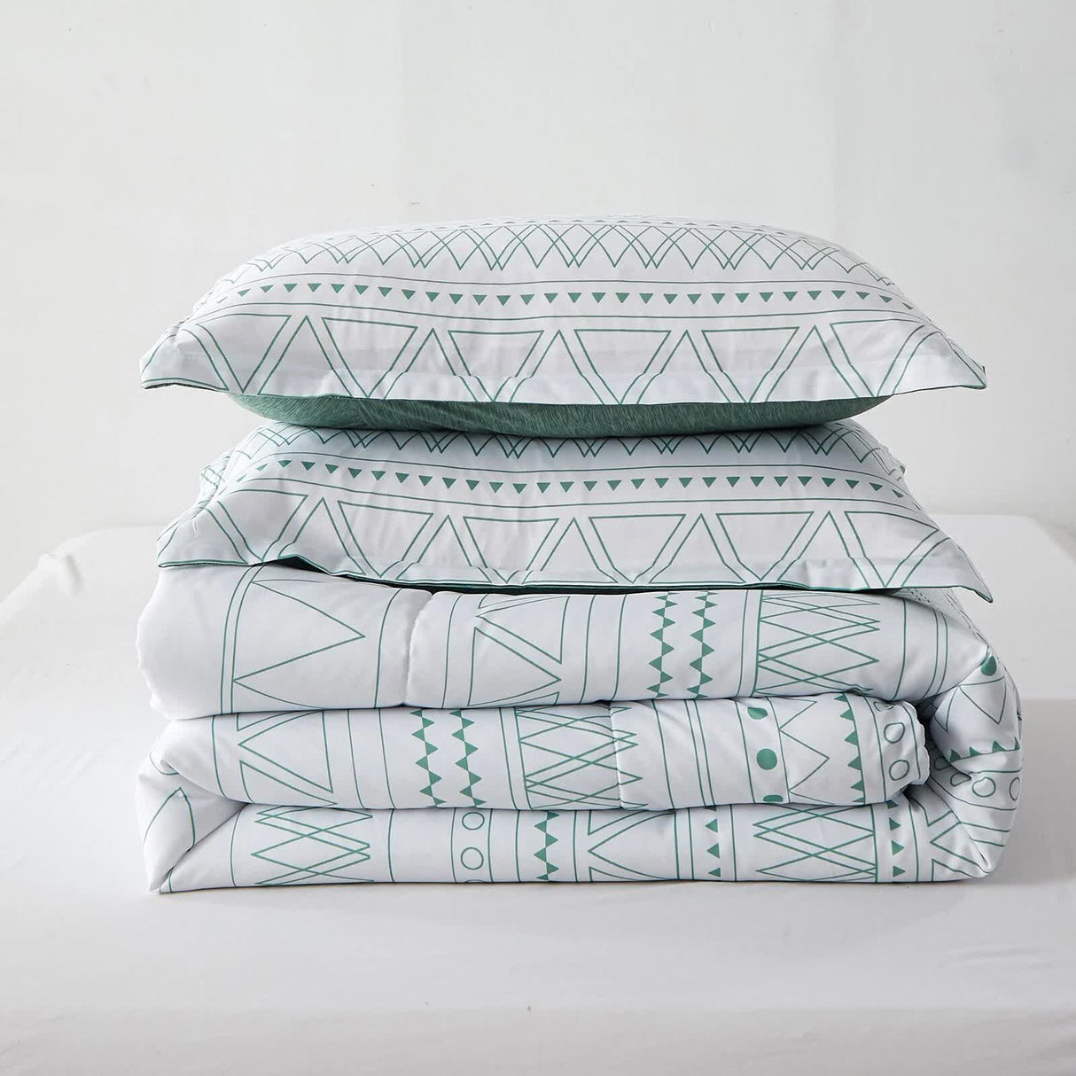 Boho Vibes Bedding Set – 3‑Piece Comforter & Pillow Covers