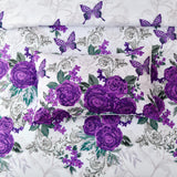 Luxe Loft Purple rose Quilted Comforter & Shams – Trending 3‑Piece Set
