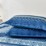 Boho Vibes blue Bedding Set – 3‑Piece Comforter & Pillow Covers