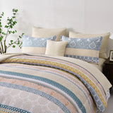 Luxe Loft Boho Quilted Comforter & Shams – Trending 3‑Piece Set