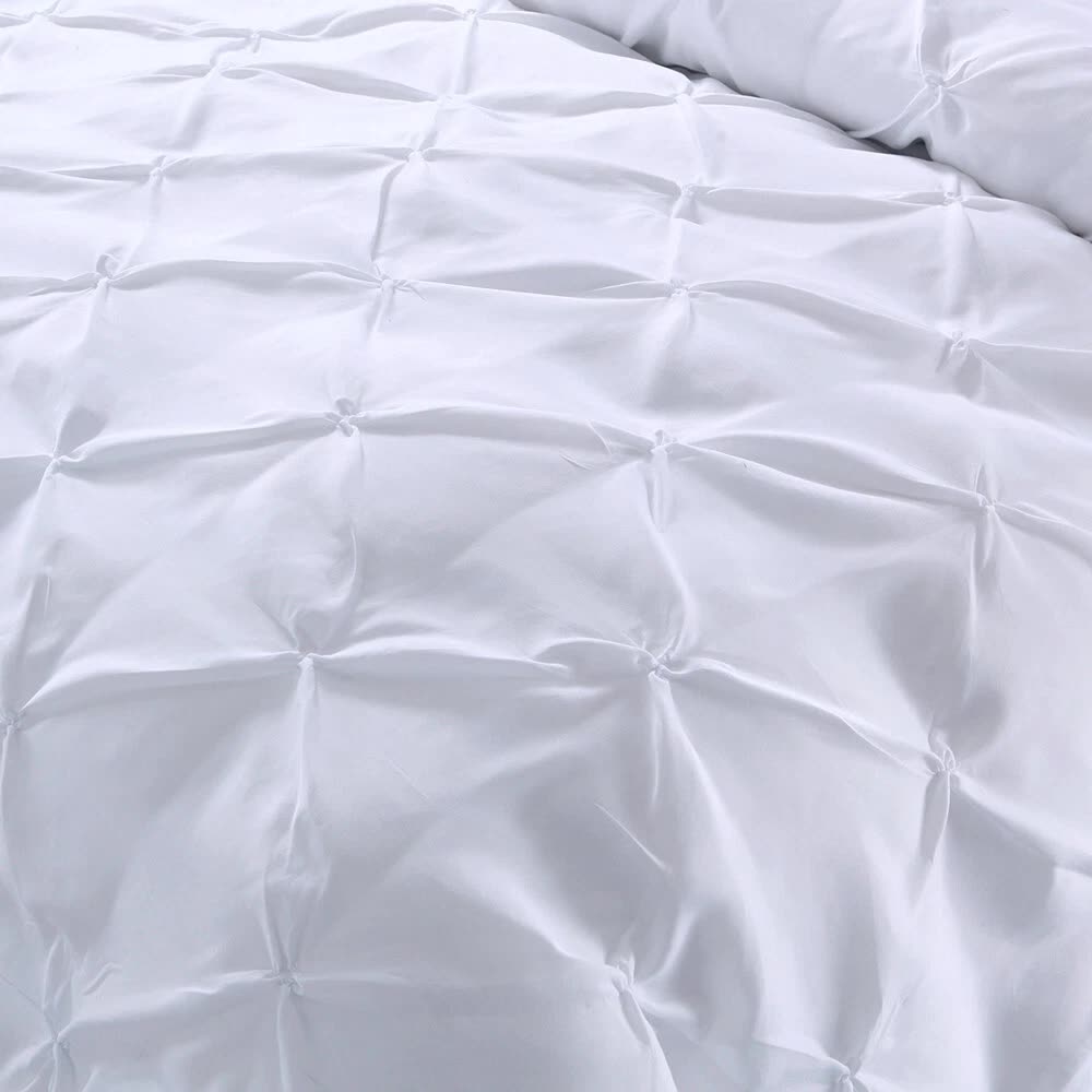 Minimal Mood white Comforter Collection – Modern 3‑Piece Set