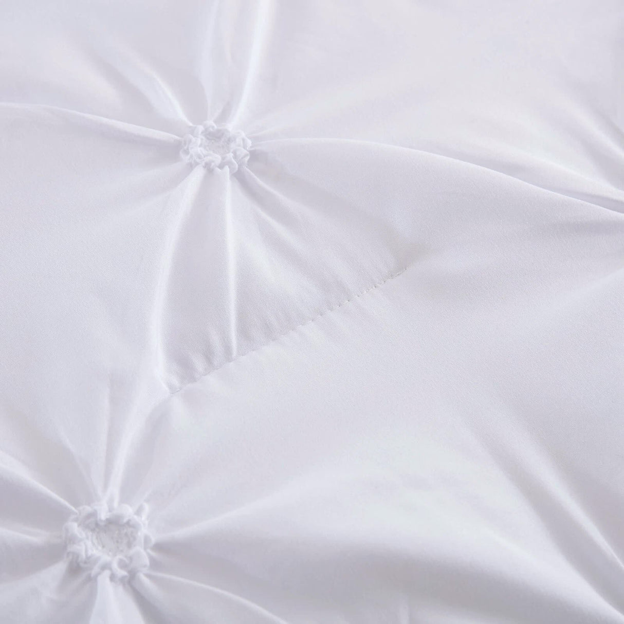 Minimal Mood white Comforter Collection – Modern 3‑Piece Set