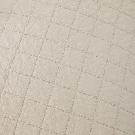 100% Cotton Embossed Cream Fringe Luxe Coverlet Bedspread Set