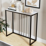 Glossy Sintered Stone Hallway Table
