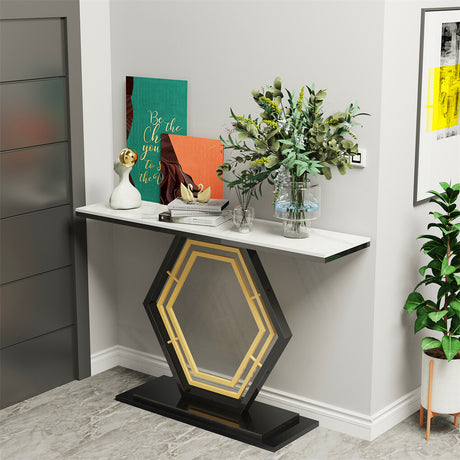 Modern hallway console table for living room