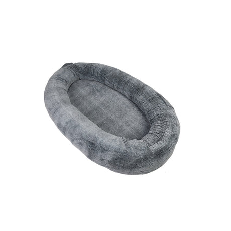 Xxxl Human-Sized Dog Bed Washable Orthopedic Pet Bed Bean Bag With Soft Blanket