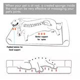 P&P Pet Cot with Bolster Support and Breathable Mesh Design for Dogs to Lounge(XL)