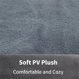 Medium Orthopedic Dog Bed with Bolster Comfort Mattress