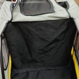 Two Dogs Stroller Divider Pet Travel Stroller Carrier One-key Folding Outdoor