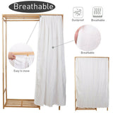 Open Wardrobe Clothes Rail Rack Hanging Garment Heavy Duty Organizer Coat Shelf