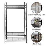 Extra Large Metal Clothes Rail Storage Dress Hanging Garment Rack Portable Stand