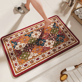 Non-Slip Diatomaceous Earth Bath Mat - Quick-Dry, Durable Toilet Rug 50x80cm