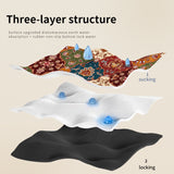 Non-Slip Diatomaceous Earth Bath Mat - Quick-Dry, Durable Toilet Rug 50x80cm