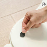 Orange Non-Slip Pet Feeding Mat - Waterproof Dog & Cat Food Bowl Placemat with Raised Edges