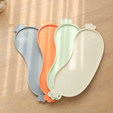 Green Non-Slip Pet Feeding Mat - Waterproof Dog & Cat Food Bowl Placemat with Raised Edges