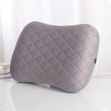 Inflatable Camping Pillow - Lightweight 46x32x12cm Travel Pillow 180g in Grey