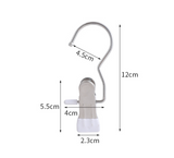 Pink Stainless Steel Hanging Clips (35 PCS) - Strong Grip for Pants, Hats, Socks, Laundry