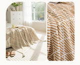 Black and Beige Diamond Pattern Soft Cozy Knit Throw Blanket with Tassels - Geometric Pattern Lightweight Acrylic Blanket for Sofa Couch Bed, 130x150cm