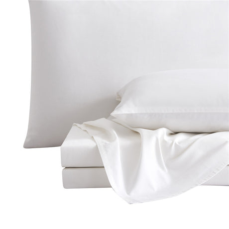 Purple Ultra Soft Brushed Waterproof Pillow Protectors (Set of 2) - 50x70cm, Stain & Spill Guard for Bed Pillows(Note: pillow core not included)