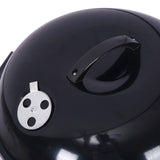 Outdoor Folding Apple-Shaped Stainless Steel Charcoal Barbecue Grill - 41cm Grill Net