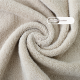 Khaki Plush Cotton Hand Towel Set (4-Pack) - Ultra Soft, Absorbent & Quick-Drying Face Towels for Bathroom