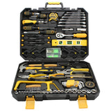 168-Piece Ultimate Hand Tool Kit - Comprehensive Household & Auto Repair Set with Socket Wrenches, Pliers, Screwdrivers & Portable Storage Case